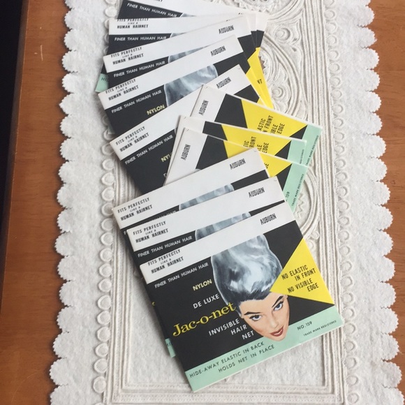 Vintage Hairnets in Original Packaging- 10 count - Picture 2 of 5